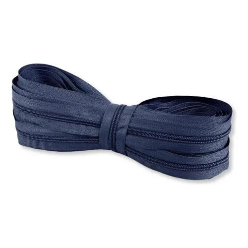 Kit 5 Metros ZĂper Nylon N.5 + (10 Cursores PadrĂŁo) Foto 1