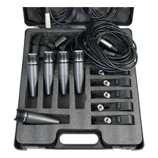 Kit 5 Microfones Arcano Renius-7 Ppd Kit Xlr Tam Reduzido Foto mini 2