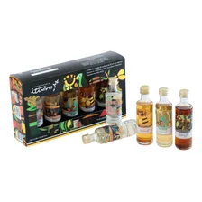 Kit 5 Mini Cachaças Ituana 50ml Diversos Sabores Foto mini 4
