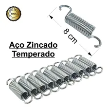 Kit 5 Molas Jump + 2 Ganchos Bigodes + Capa De Jump Cor Preto Foto mini 2