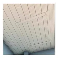 Kit 5 Moldura Alçapão Forro Pvc Branco 60x60cm Foto mini  2