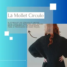 Kit 5 Novelo Lã Círculo Fio Mollet 100g 200m - Preto Foto mini 4