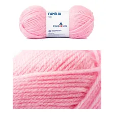 Kit 5 Novelos Pingouin Círculo Família 40g 106m Crochê Tricô Cor 0377 Rosa Sonho Foto mini  2