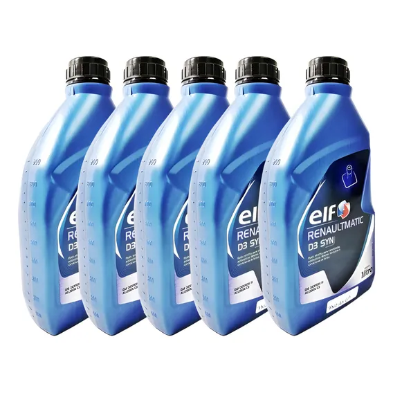 Kit 5 Oleo Cambio Renaultmatic D3 Syn Al4 Renault Foto 1