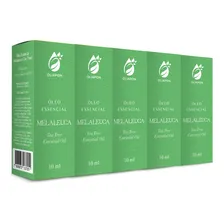 Kit 5 Óleo Essencial Melaleuca Tea Tree 10ml Puro Oliapon Foto mini 1