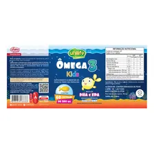 Kit 5 Ômega 3 Kids 500mg Unilife 60 Cápsulas Sabor Natural Foto mini  3