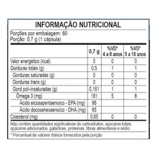 Kit 5 Ômega 3 Kids 500mg Unilife 60 Cápsulas Sabor Natural Foto mini 4