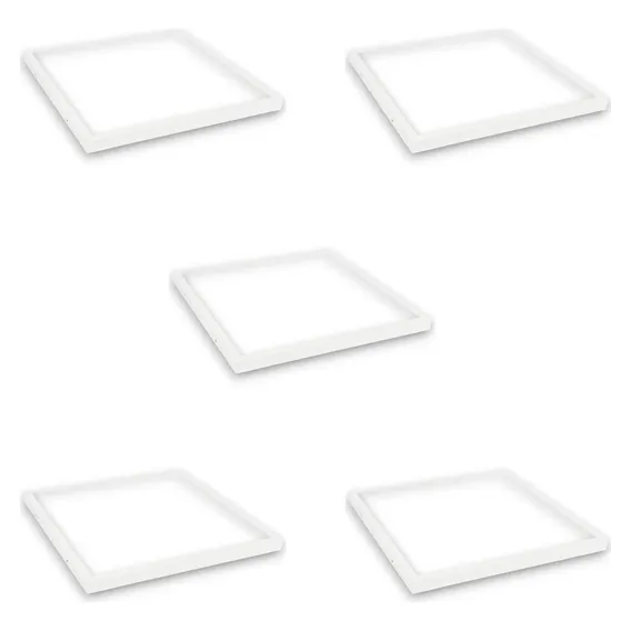 Kit 5 Painéis De Led Modular Sobrepor 45w Luz Branca Avant 110v/220v Foto 1