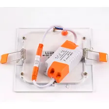 Kit 5 Paineis Led Embutir 6w Quadrado Branco Frio 6500k 110v/220v Foto mini 4