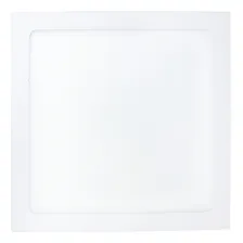 Kit 5 Painel Plafon 25w Led Quadrado Sobrepor Branco Frio Foto mini 2