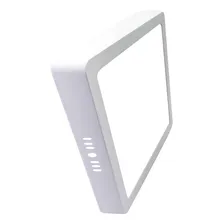Kit 5 Painel Plafon De Led 18w Sobrepor Quadrado + Reator 110v/220v Foto mini 2