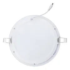 Kit 5 Painel Plafon Led 18w Embutir Redondo Luminaria Foto mini 2