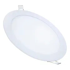 Kit 5 Painel Plafon Led 18w Embutir Redondo Luminaria Foto mini 4