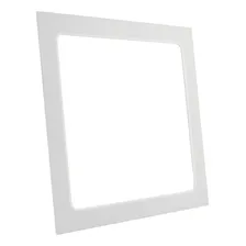 Kit 5 Painel Plafon Led 24w 25w Quadrado Embutir Branco Frio Foto mini 4