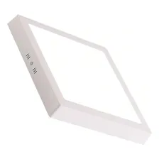 Kit 5 Painel Plafon Led 24w 25w Quadrado Sobrepor Bivolt Foto mini 3