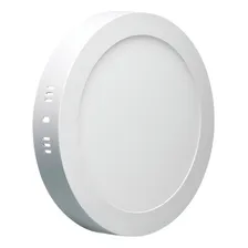 Kit 5 Painel Plafon Led 24w 25w Redondo Sobrepor Branco Frio Foto mini 3