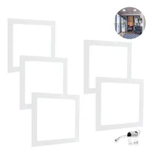 Kit 5 Painel Plafon Led Embutir 25w Quadrado Slim Frio Cor Branco Frio 110v/220v Foto mini 1