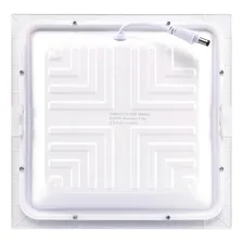 Kit 5 Painel Plafon Led Quadrado Embutir Ultra Slim 25w Cor Branco-frio Foto mini  2