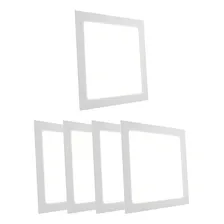Kit 5 Painel Plafon Led Quadrado Embutir Ultra Slim 25w Cor Branco-frio 110V/220V Foto  mini 1