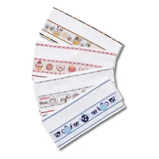 Kit 5 Pano De Copa Prato Jacquard Vigo Dohler Atoalhado Foto mini 1