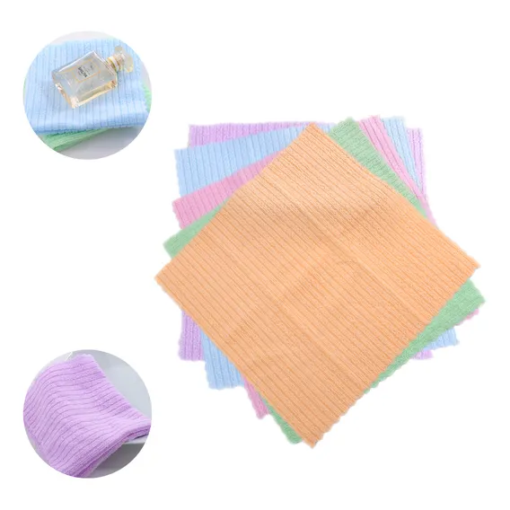 Kit 5 Pano Flanela Mágic Microfibra Anti-risco 30x30 Premium Foto 1