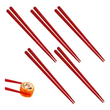 Kit 5 Pares De Hashi Comida Japonesa Em Poliestireno 22 Cm Foto mini 1