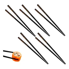 Kit 5 Pares Hashi Para Comida Japonesa Em Poliestireno 22cm Foto  mini 1