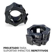 Kit 5 Pares Presilhas Lock Jaw Collar Barra Olímpica - 50mm Foto mini  3