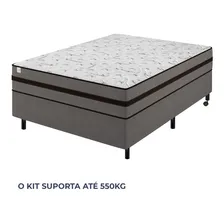 Kit 5 Pé Fixo + 2 Rodinha Pé De Cama Box Casal 13cm Preto Foto mini  3
