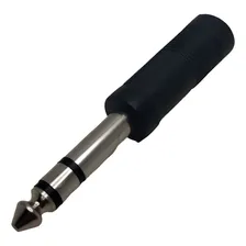 Kit 5 Peças Adaptador Plug P10 Stereo X Jack J10 Stereo Foto mini 4