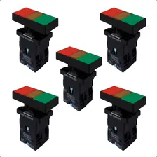 Kit 5 Peças Botão Duplo Liga-desliga Iluminado Ew8375 24v Foto mini 1