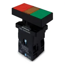 Kit 5 Peças Botão Duplo Liga-desliga Iluminado Ew8375 24v Foto mini 2