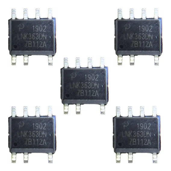 Kit 5 Peças Ci Lnk363dn Conversor Ac/dc Smd Soic-8 Foto 1