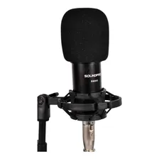 Kit 5 Peças Microfone Condensador Bm800 Unidirecional Preto Foto mini 3