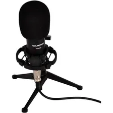 Kit 5 Peças Microfone Condensador Bm800 Unidirecional Preto Foto mini 1