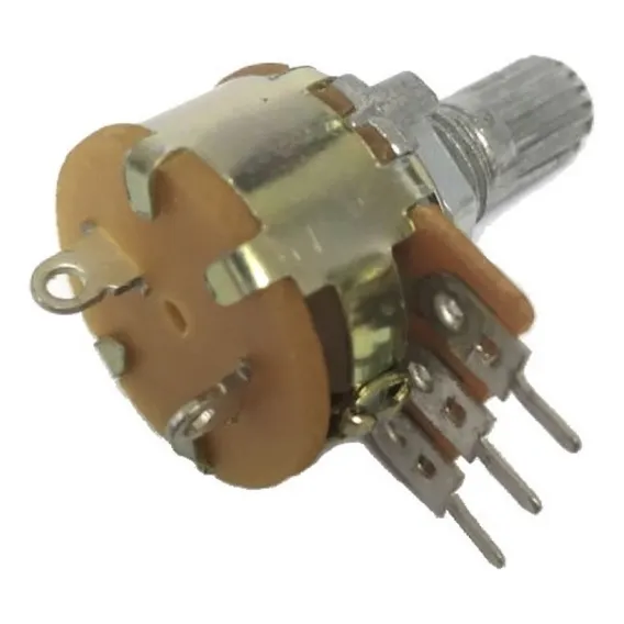 Kit 5 Peças Potenciômetro Com Chave Lig / Desl. 1k L16 Foto 1