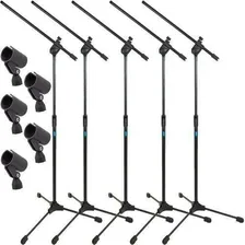 Kit 5 Pedestal Suporte Microfone Tps Ask Girafa + Cachimbo Foto  mini 1