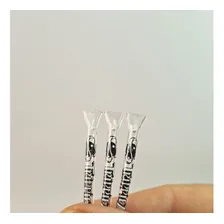 Kit 5 Piteiras De Vidro Finas 7cm - Alta Qualidade Foto mini  2