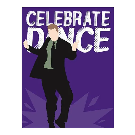 Kit 5 Placas Celebrate Dance 36x46 Foto 1