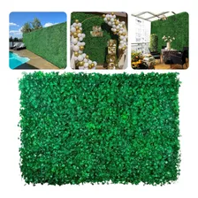 Kit 5 Placas De Grama Artificial 60x40 Parede Buchinho Verde Foto mini 2