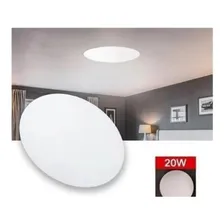 Kit 5 Plafon Led Luminaria 20w Sobrepor Redonda Branco Frio Foto  mini 1