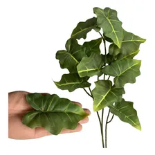 Kit 5 Plantas Permanentes Folhagem Realista Para Decorações Foto mini 2