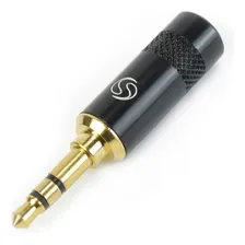 Kit 5 Plug Para Fone P2 Stereo Estereo Santo Angelo P2 Preto Foto mini 3