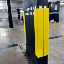 Kit 5 Protetores Coluna Quina Pilastra Garagem Estacionamento Eva Autocolante Carro Anti-batida Amarelo Foto mini 4