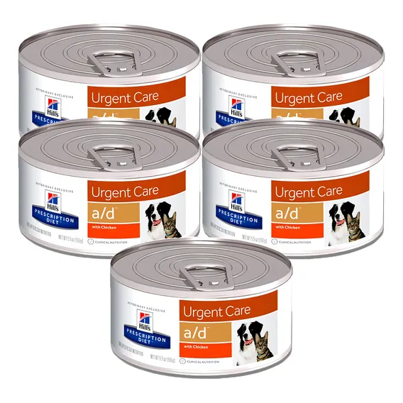 Kit 5 Rações Úmidas Hills Cães E Gatos A/d 156g Foto 1