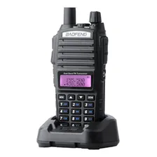 Kit 5 Rádio Ht Comunicador Baofeng Dual Band Uv82 Rádio Fm Foto mini  3