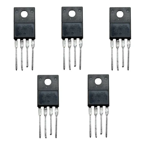 Kit 5 Regulador Tensão Kia78r05api Foto 1