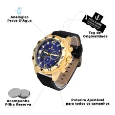 Kit 5 Rel贸gios Masculino Robusto Grande Prova D谩gua Original Cores E Modelos Variados Foto mini 2