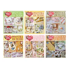Kit 5 Revistas Bordados Modernos Eu Amo Pintura Em Tecido Foto mini 1