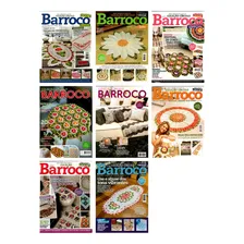 Kit 5 Revistas Crochê Barbante Barroco Coleção Círculo Foto mini 1